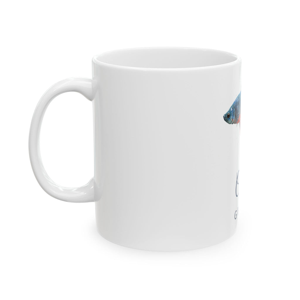 Custom Pet Portrait Mug — Personalized Painted Portrait from Your Photo