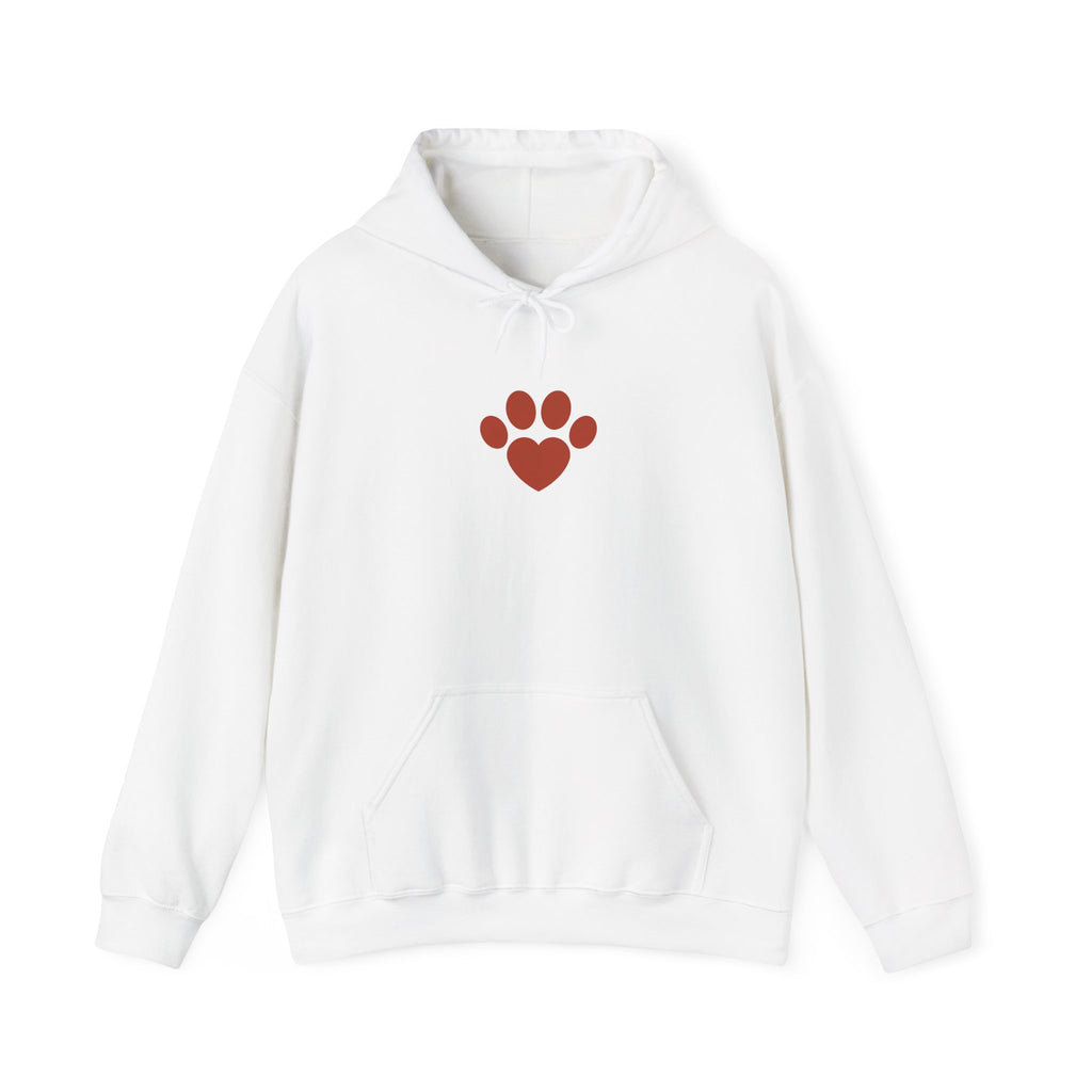 Paw & Heart Pet Lover Hoodie — Gildan Heavy Blend Pullover