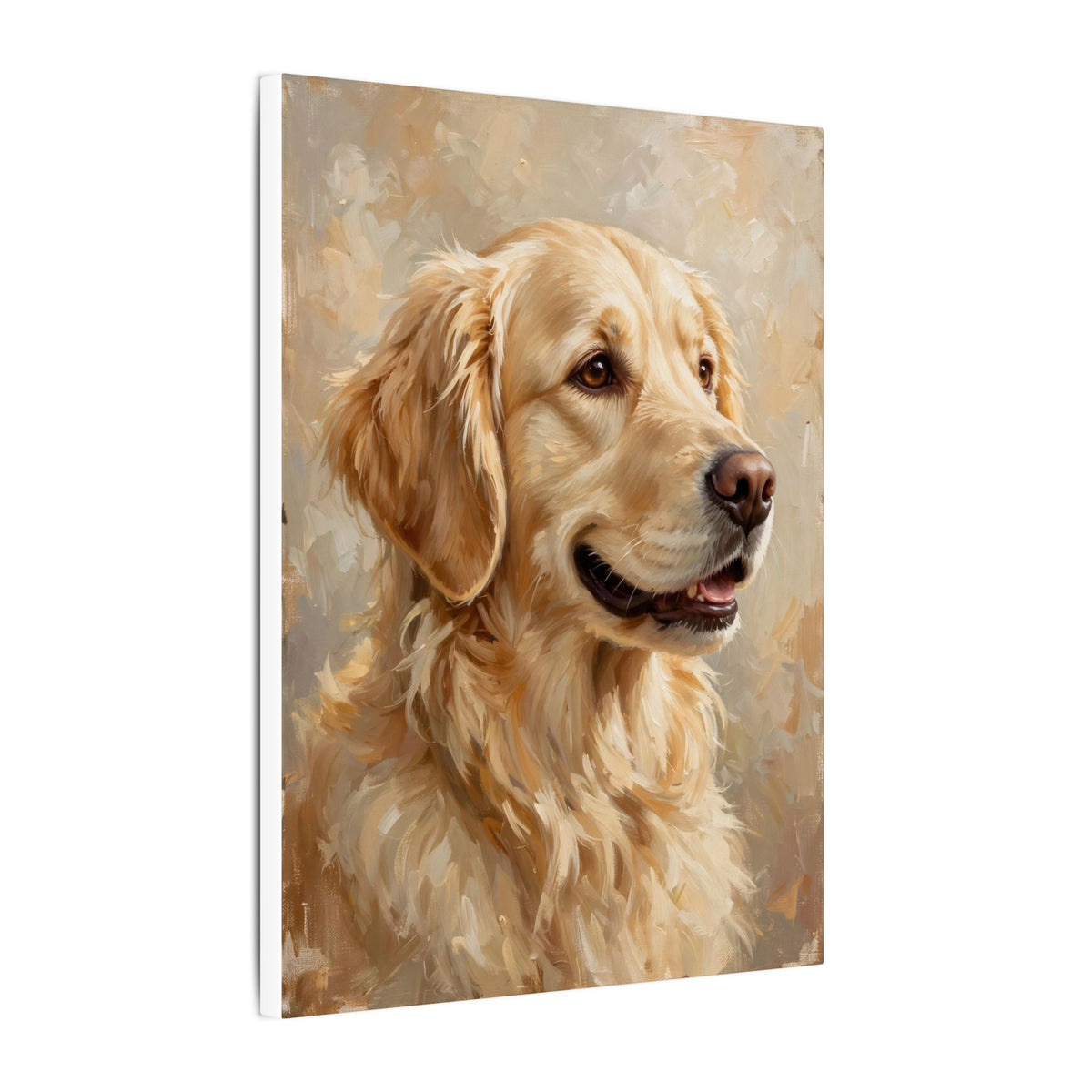 Custom Pet Portrait Canvas — Personalized Painted Portrait Wall Art from Your Photo
