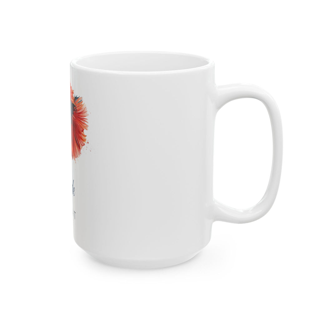 Custom Pet Portrait Mug — Personalized Painted Portrait from Your Photo