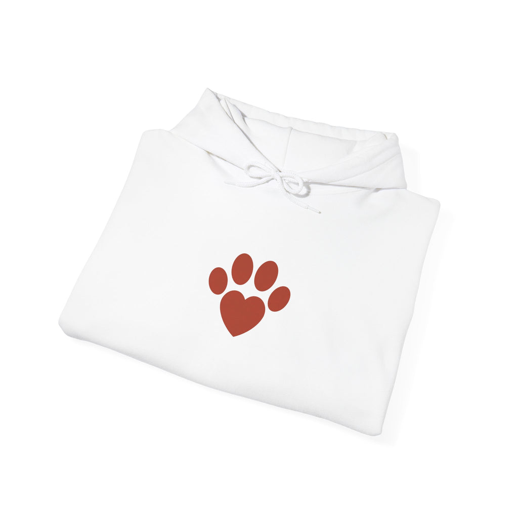 Paw & Heart Pet Lover Hoodie — Gildan Heavy Blend Pullover