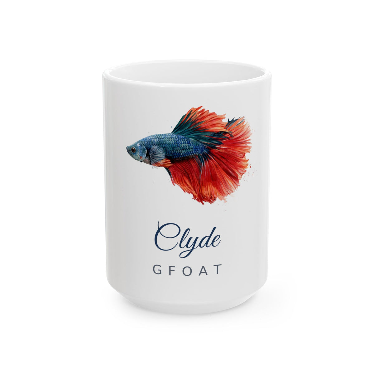 Custom Pet Portrait Mug — Personalized Painted Portrait from Your Photo