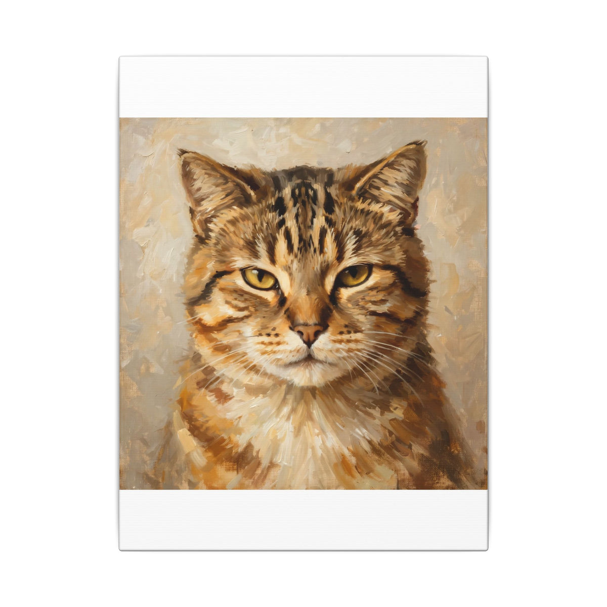 Custom Pet Portrait Canvas — Personalized Painted Portrait Wall Art from Your Photo