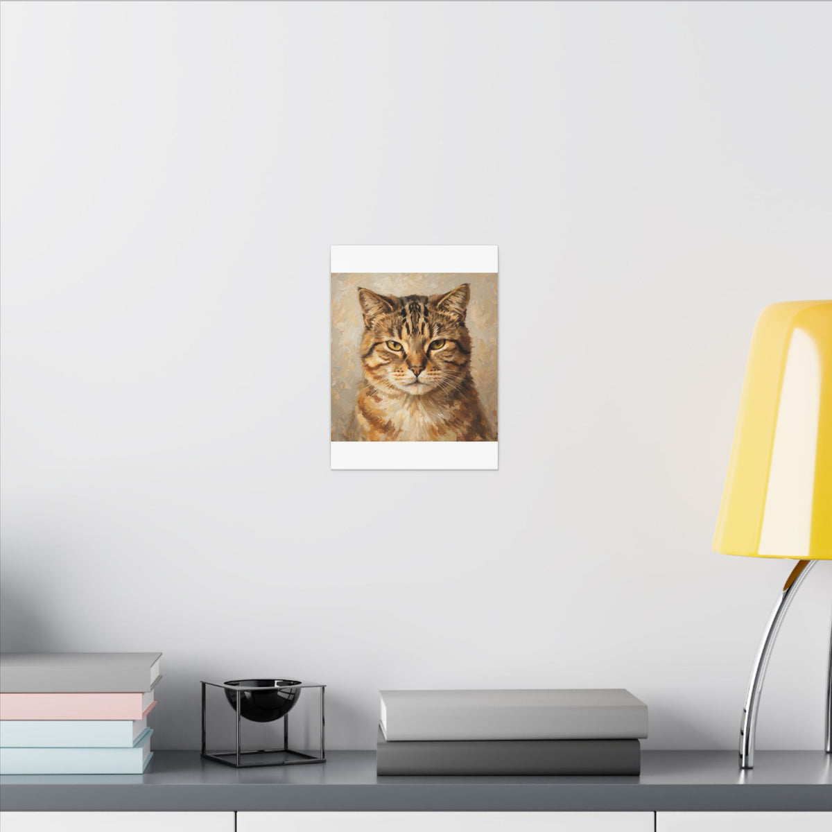 Custom Pet Portrait Canvas — Personalized Painted Portrait Wall Art from Your Photo
